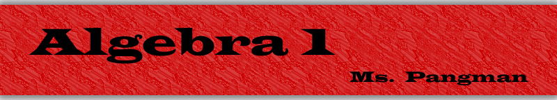 algebra title banner